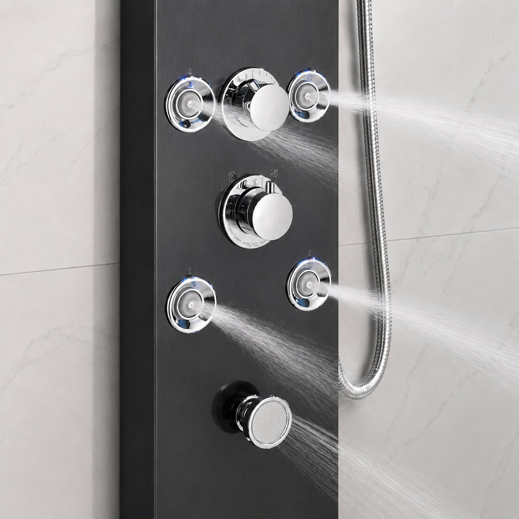 Colonne De Douche Hydromassante