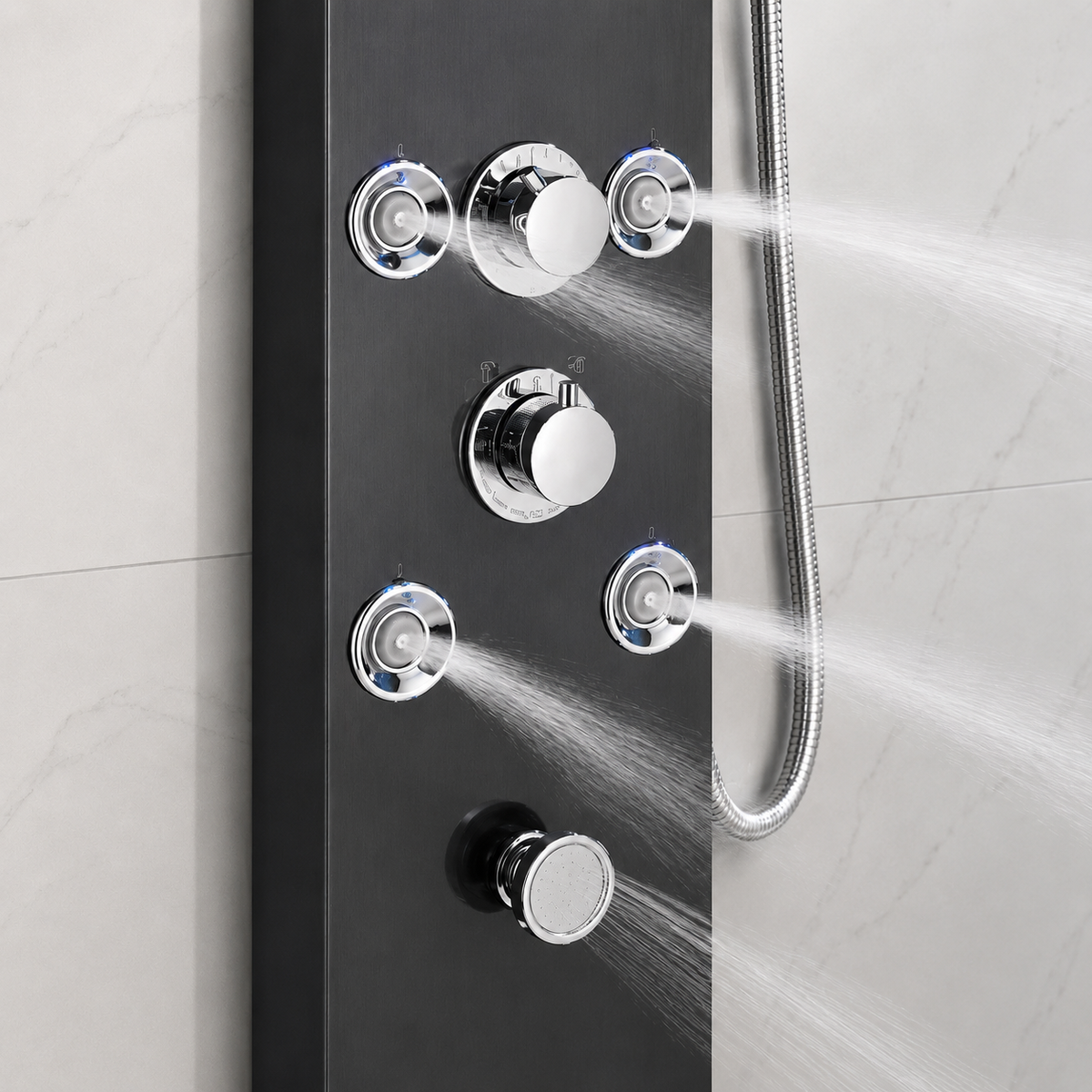 Colonne De Douche Hydromassante