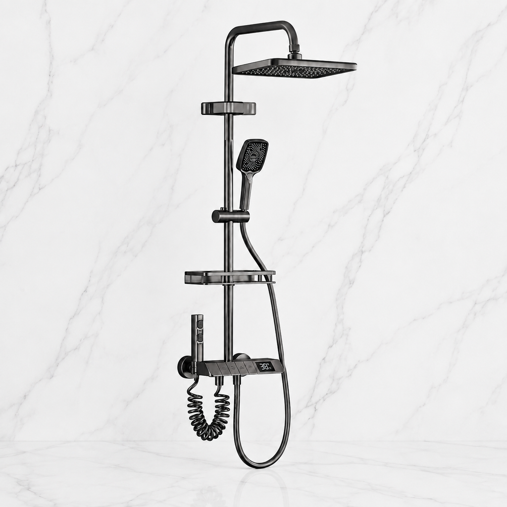 Colonne de douche thermostatique LED