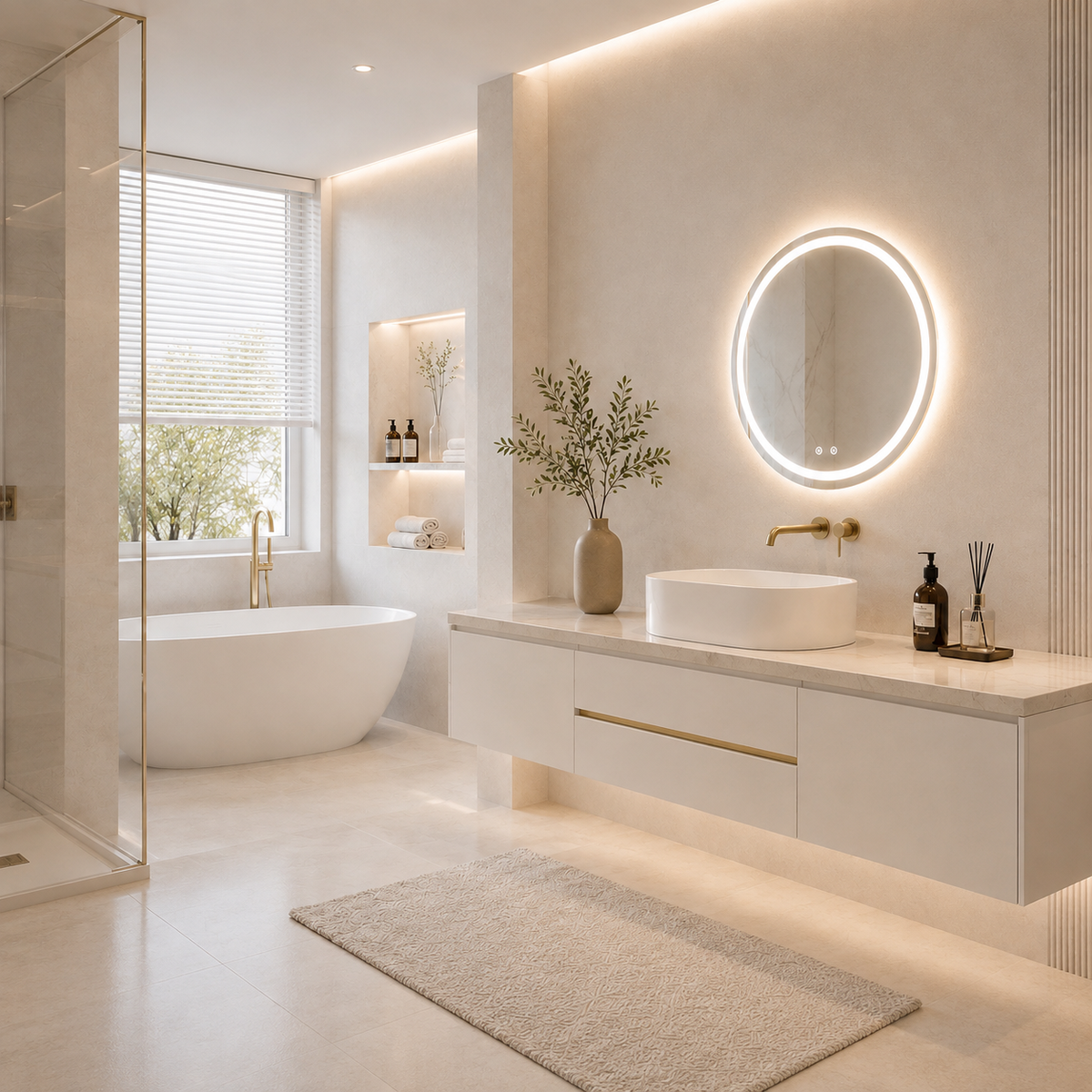 Miroir LED Rond