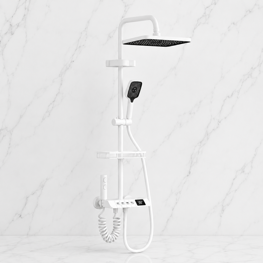 Colonne de douche thermostatique LED