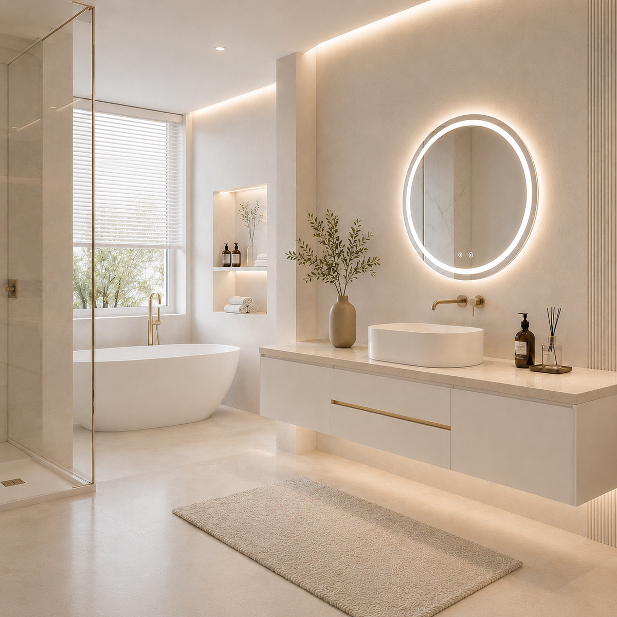Miroir LED Rond